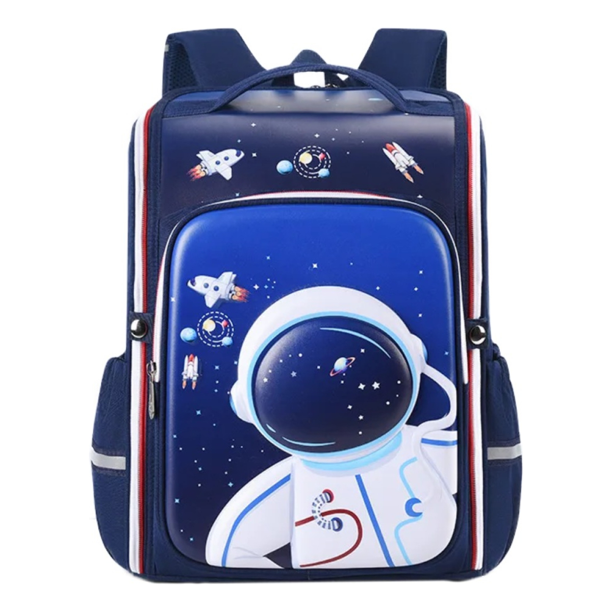 Mochila Infantil Reflectiva Escolar Gran Capacidad Diseño 3d - Imagen 8