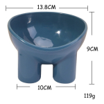 Tarro Comedero Para Mascotas De Plastico Con Patas - Imagen 2