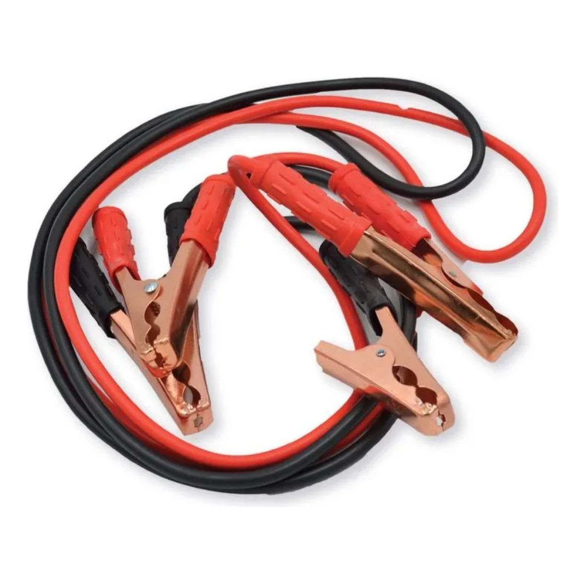 Cable Chicote Puente Batería 500 Amp 4 Pinzas + Estuche Auto - Imagen 1