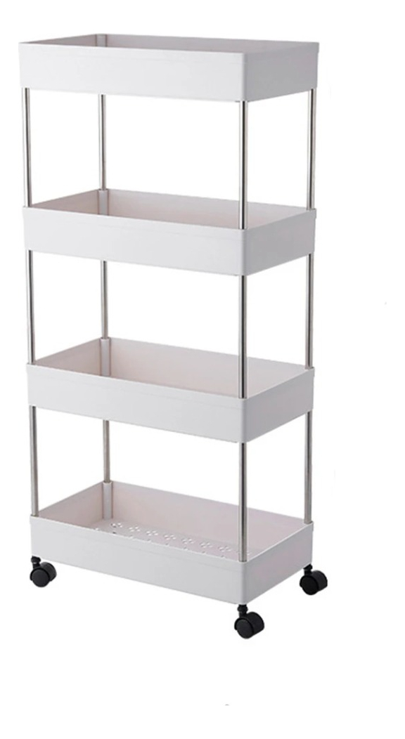 D_831139-MLU73456837005_122023-F.jpg Carrito Organizador 4 Niveles Con Ruedas Cocina Baño - Imagen 1