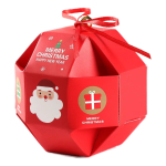 Pack X 10 Caja De Regalo Con Forma De Bola De Navidad - Imagen 7