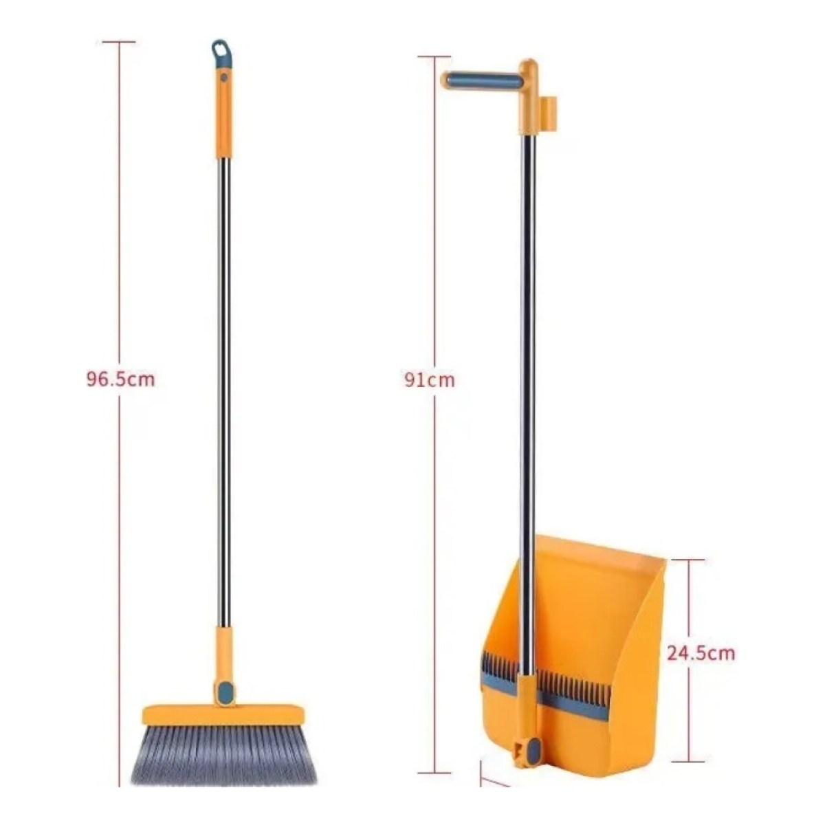 Set Escoba Y Pala Con Limpiador Incluido Limpieza Hogar - Imagen 3