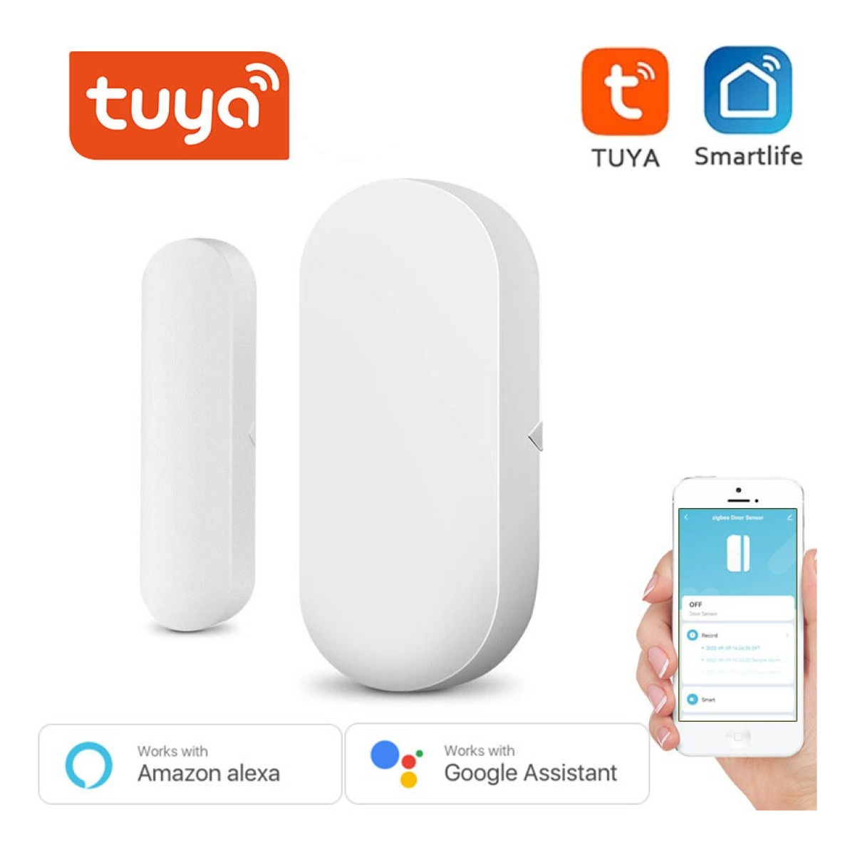 Sensor De Puerta Alarma Inalambrico Wifi Con App - Imagen 3