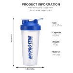 Botella Shaker Agitadora Para Deporte Gimnasio Fitness - Imagen 12