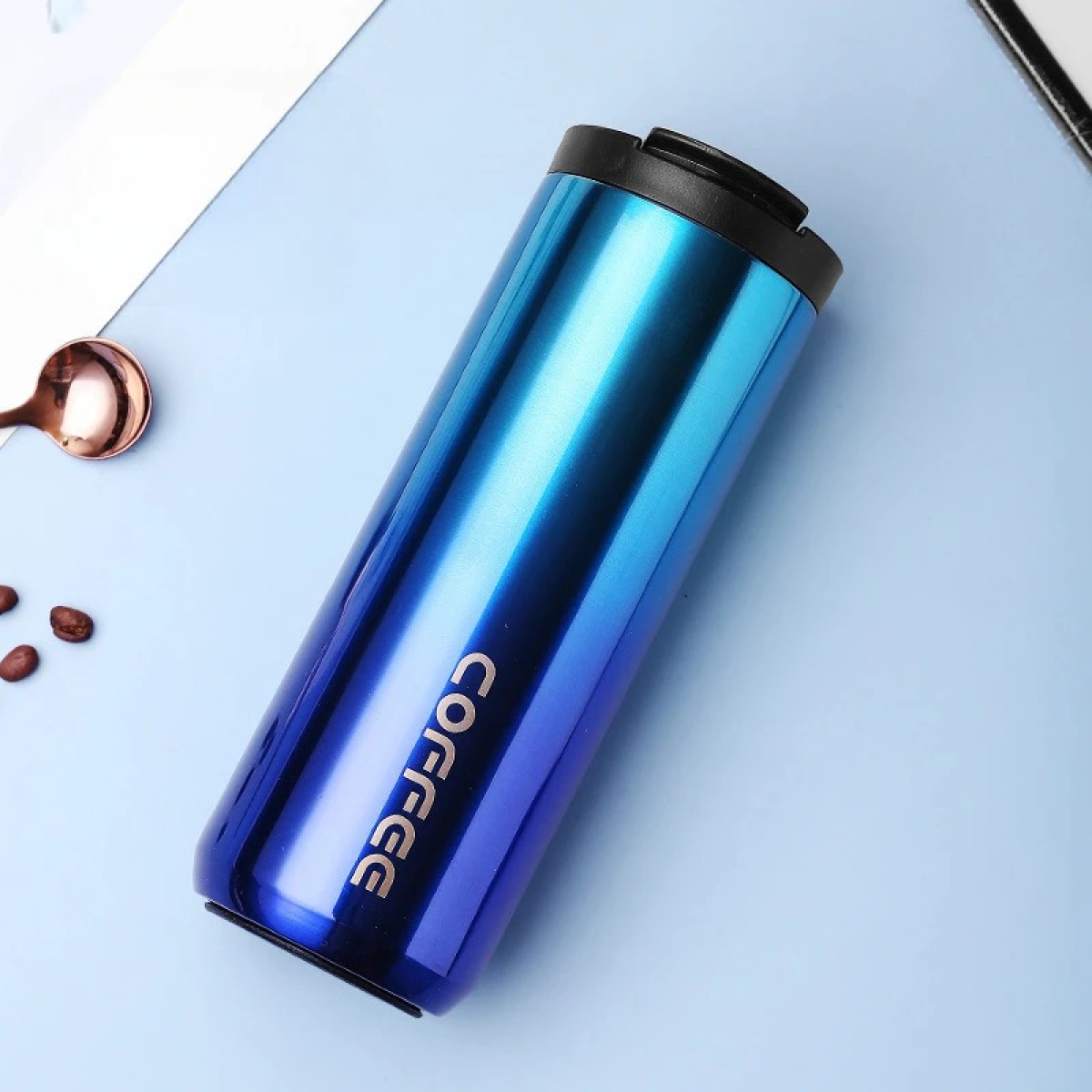 Termo Taza Vaso Termico Aislante Acero Inoxidable 400 Ml - Imagen 18