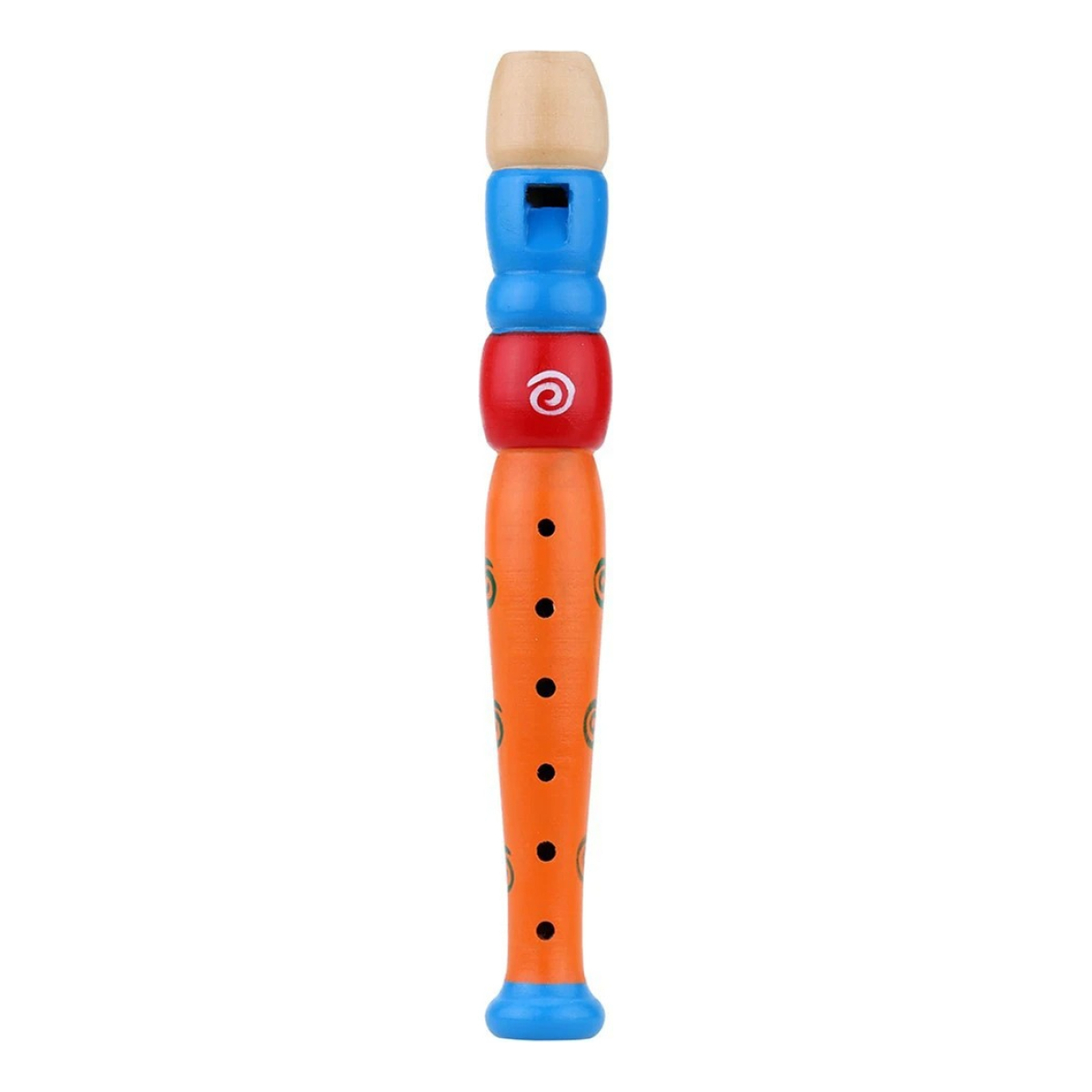 Flauta Aprendizaje Madera Instrumento Musical Juguete Niños - Imagen 9