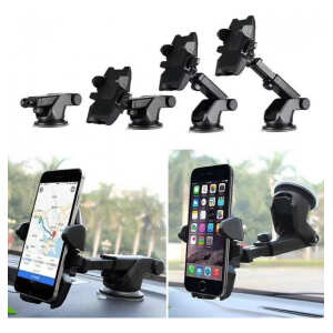 Soporte De Celular Ventosa Para Auto C/brazo 20cm Extencion, foto 3