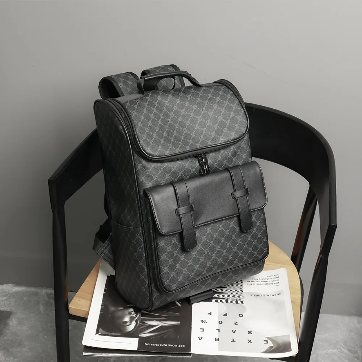 Mochila Laptop Diseño Moda Gran Capacidad Calidad - Imagen 7