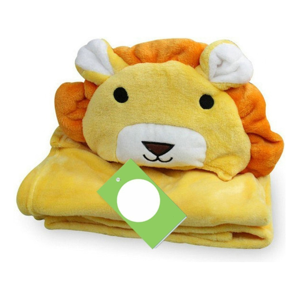 Manta De Bebe Capa De Baño Con Capucha Diseño Animales - Imagen 6
