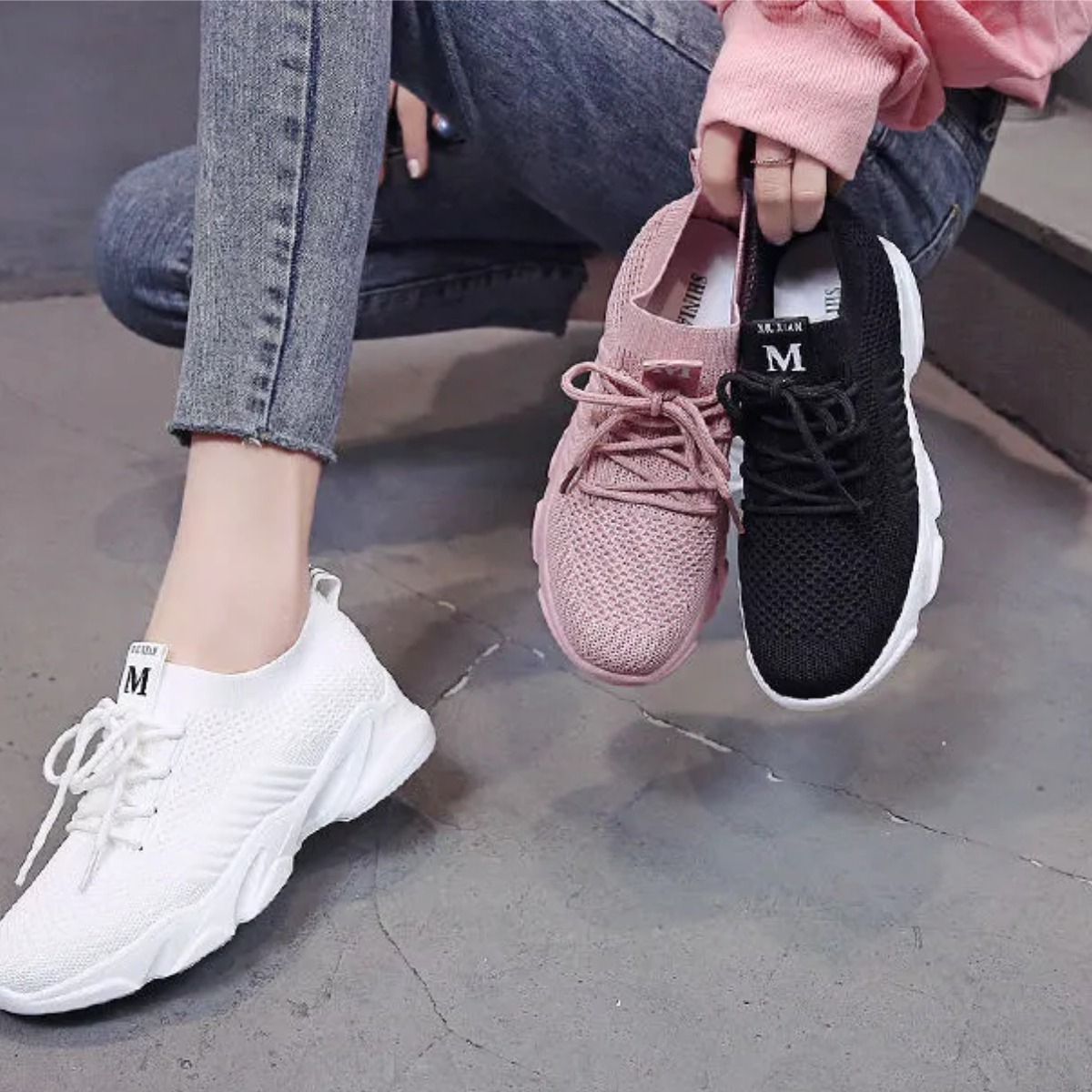 Zapatos Deportivos De Mujer Diseño Moderno Super Comodos - Imagen 7