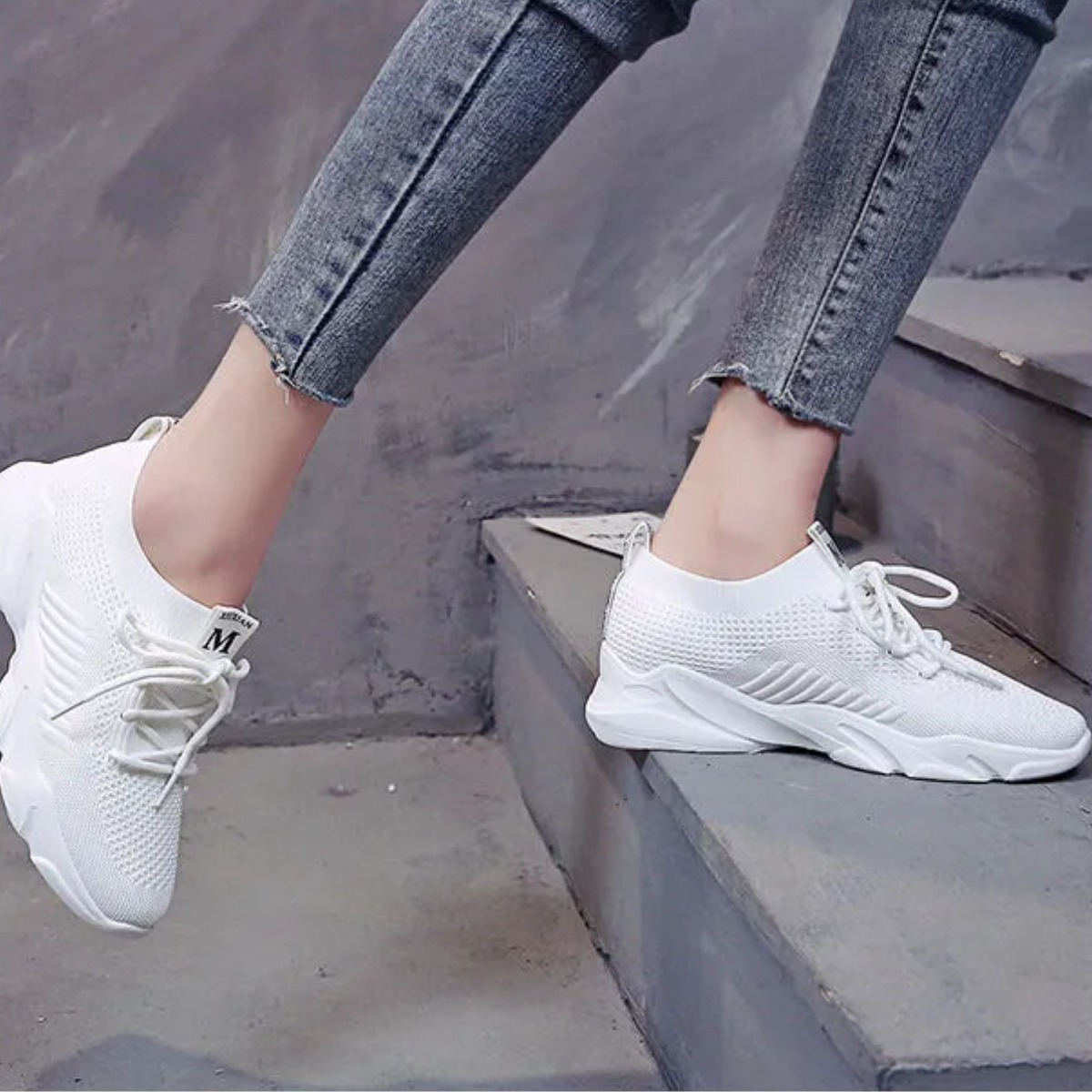Zapatos Deportivos De Mujer Diseño Moderno Super Comodos - Imagen 3