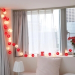 Guias Luces Cotton Ball Con Forma Esfera Led 3 Metros Guia - Imagen 28