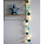 Guias Luces Cotton Ball Con Forma Esfera Led 3 Metros Guia - Imagen 21