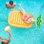 Colchonetas Inflables Gigantes Piscina Playa Ananá Piña - Imagen 4