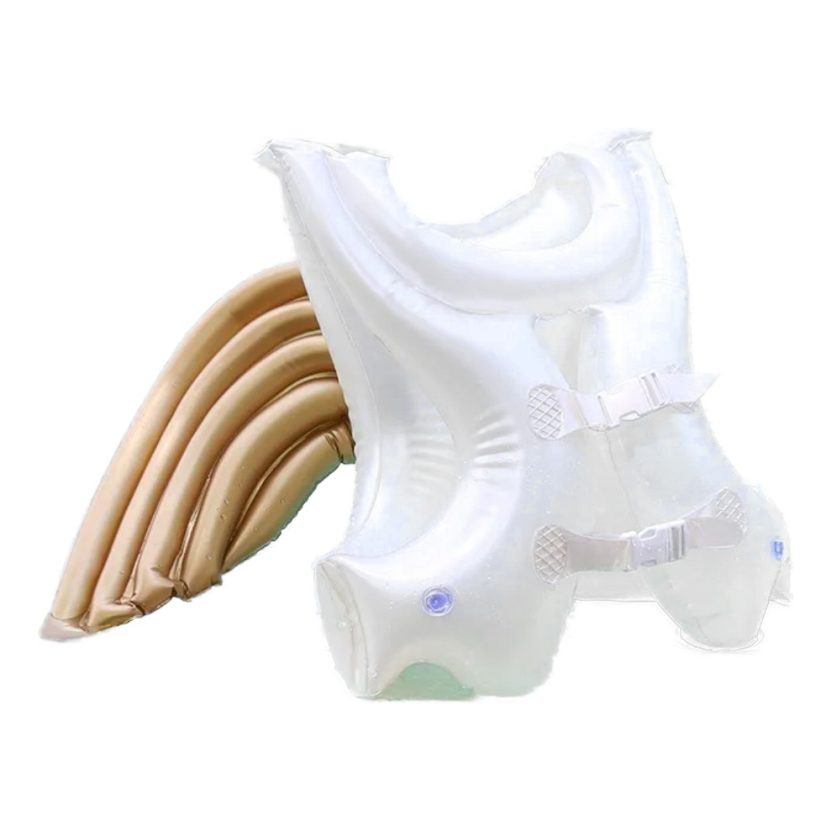 Chaleco Inflable Infantil Con Alas Para Piscina - Imagen 1