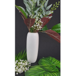 Florero Centro De Mesa Ceramica Mate - Oval Grande 24cm - Imagen 2