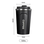 Vaso Térmico Mug 510ml Con Tapa Taza Jarra Excelente Calidad - Imagen 4