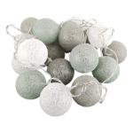 Guias Luces Cotton Ball Con Forma Esfera Led 3 Metros Guia - Imagen 2