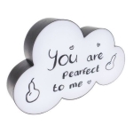 Cartel Luminoso Led Nube Cumpleaños Eventos Decoración Luces - Imagen 3