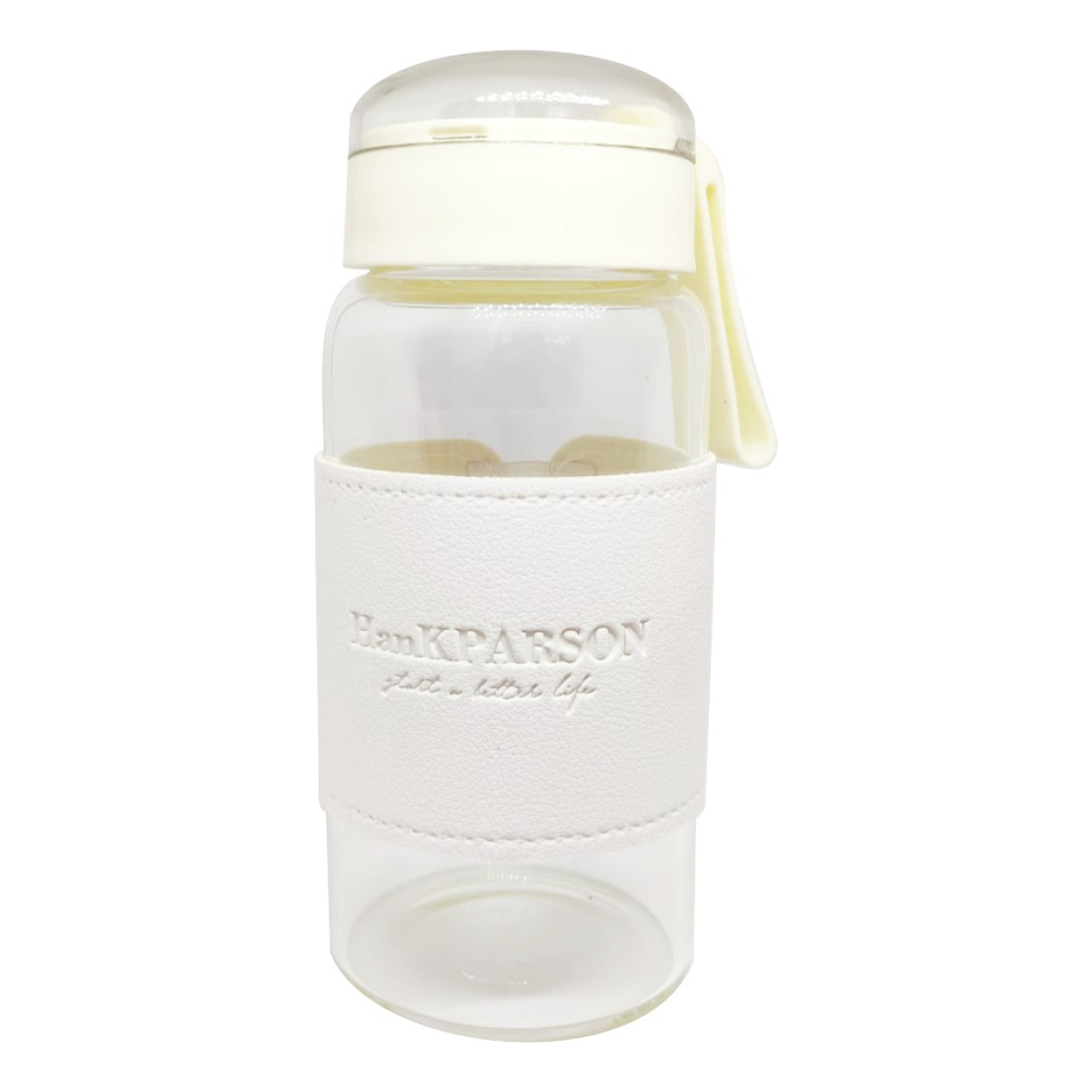 Botella Reutilizable Para Agua Con Filtro Vidrio - 340ml - Imagen 1