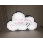 Cartel Luminoso Led Nube Cumpleaños Eventos Decoración Luces - Imagen 6