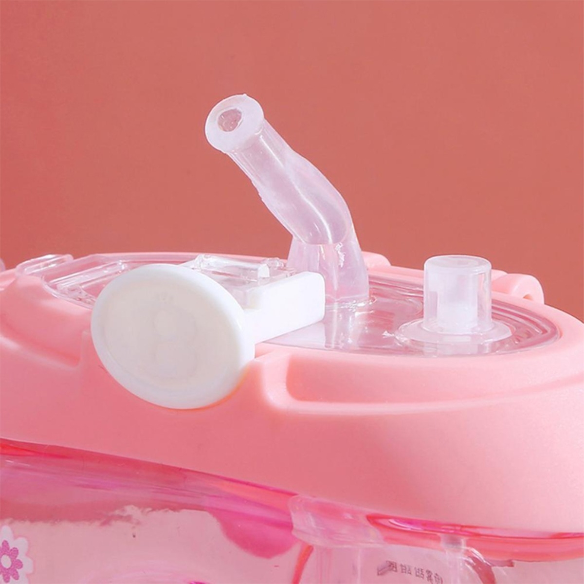 Botella De Agua Infantil Niños Cantimplora 450ml Con Correa - Imagen 2