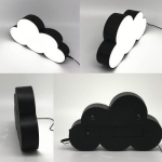 Cartel Luminoso Led Nube Cumpleaños Eventos Decoración Luces - Imagen 5