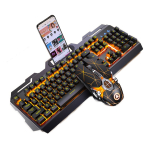 Kit Gamer Teclado + Mouse Retroiluminado Rgb Usb De Calidad