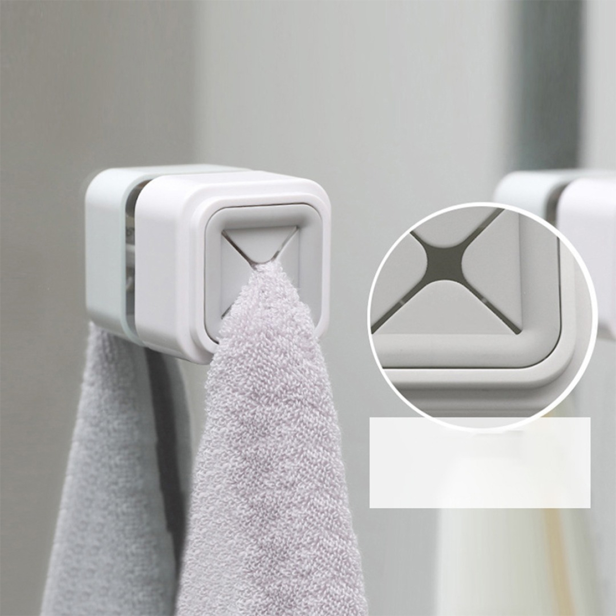 Gancho Para Toallas De Baño Colgador Succión Toalla Pared - Imagen 12