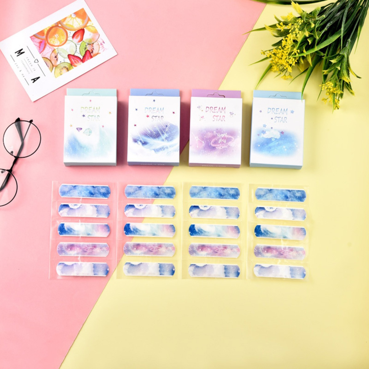 Pack X 20 Curitas Infantiles Diseños Kawaii - Dinosaurio - Imagen 6