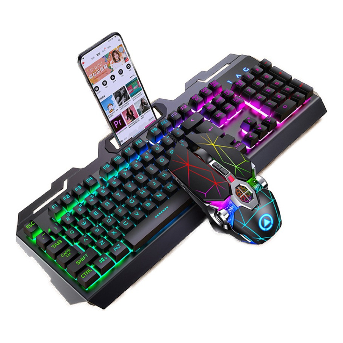 Kit Gamer Teclado + Mouse Retroiluminado Rgb Usb De Calidad - Imagen 7