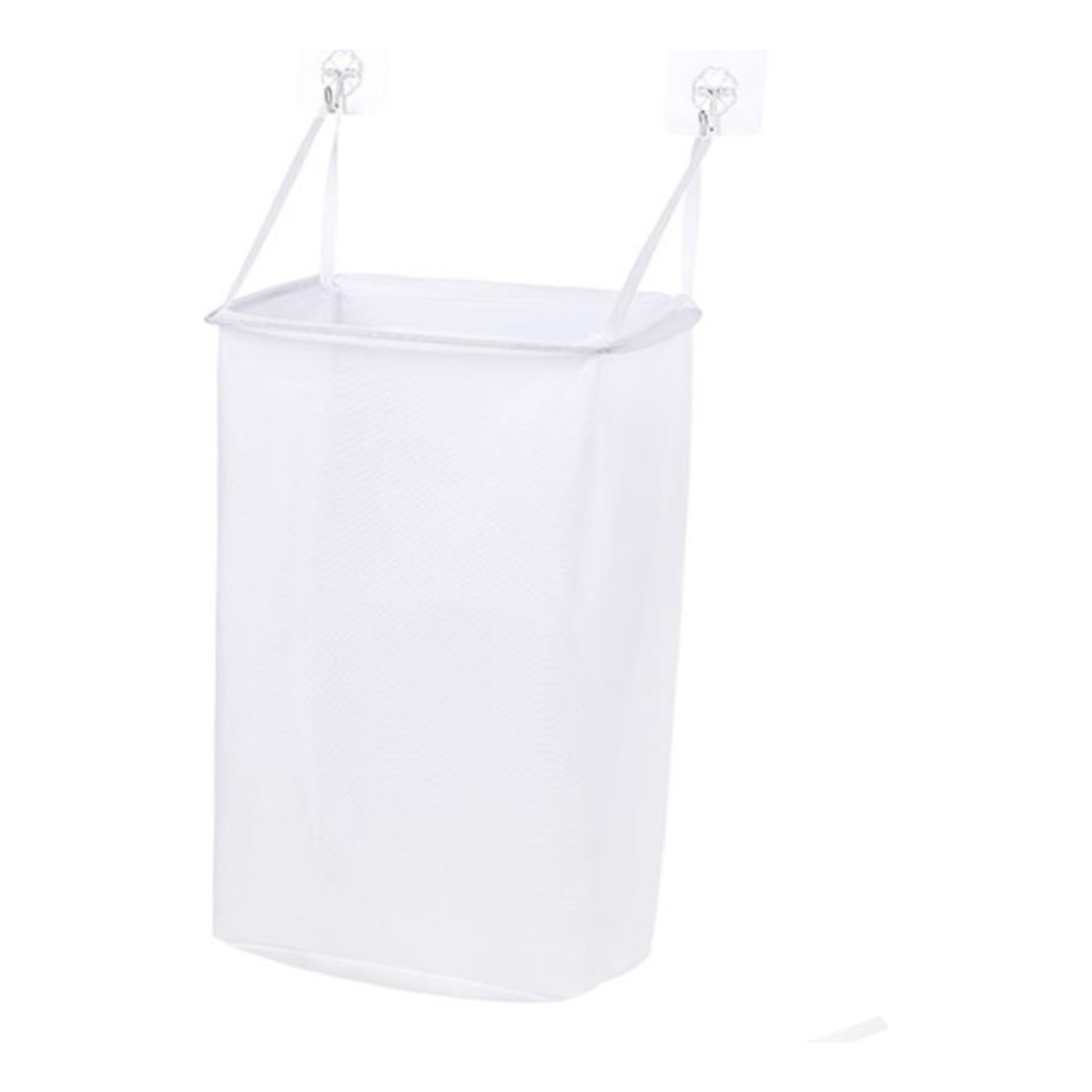 Cesto Tela Ropa Sucia Para Colgar Pared Baño - Imagen 1