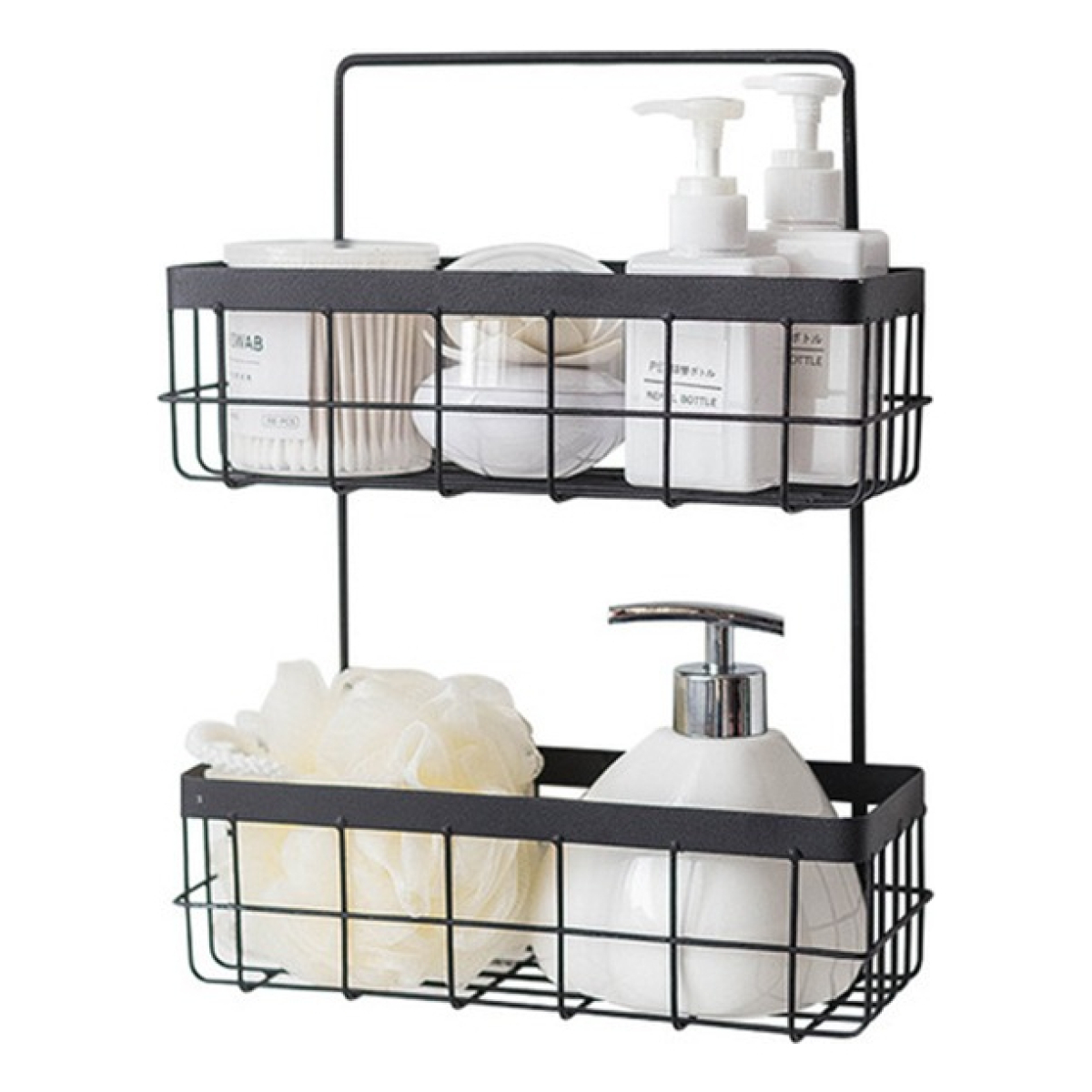 Organizador Soporte Estante Colgante Almacenar Baño Cocina - Imagen 5