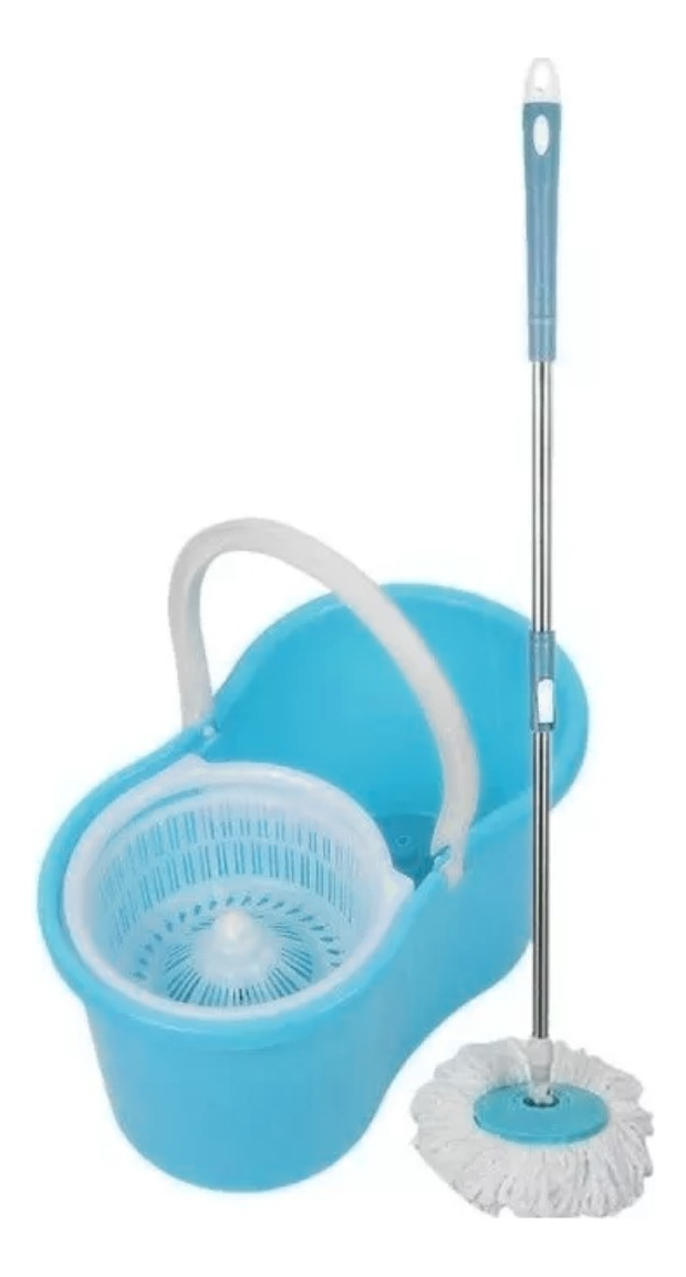 D_706242-MLU75308059580_032024-F.jpg Mopa Giratoria 360º Balde Plástico Trapeador - Imagen 1