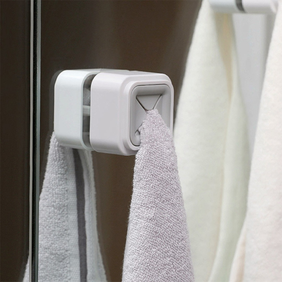 Gancho Para Toallas De Baño Colgador Succión Toalla Pared - Imagen 13