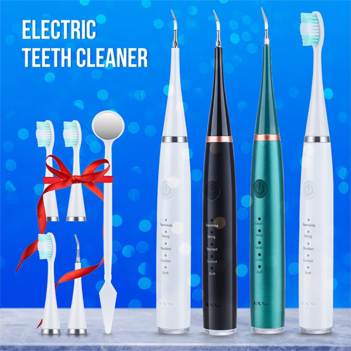 Limpiador Bucal Portatil Cepillo Dental Electrico 3 En 1 Usb - Imagen 6
