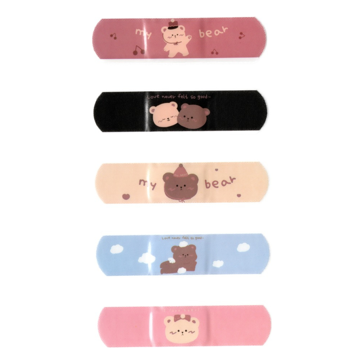 Pack X 20 Curitas Infantiles Diseños Kawaii - Ositos - Imagen 1