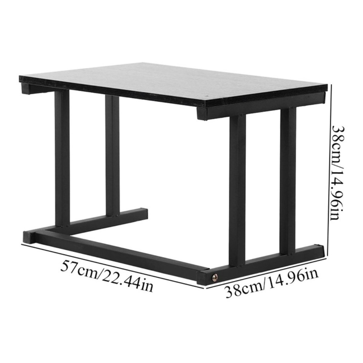 Estante Soporte Mesa Para Microondas En Madera Y Acero - Imagen 3
