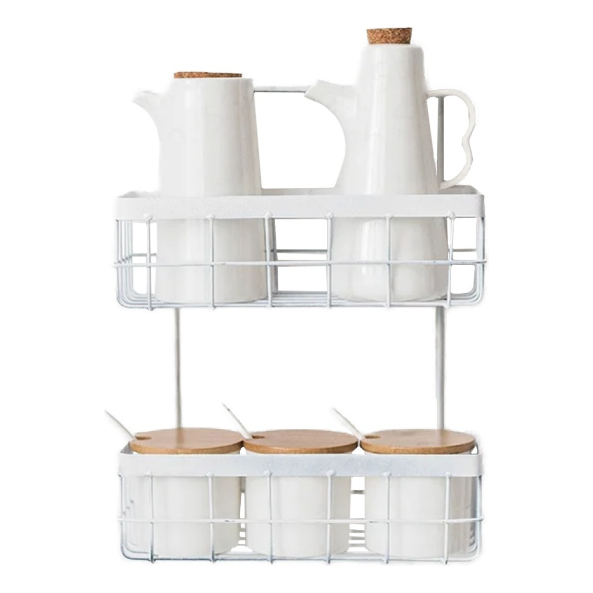 Organizador Soporte Estante Colgante Almacenar Baño Cocina - Imagen 1