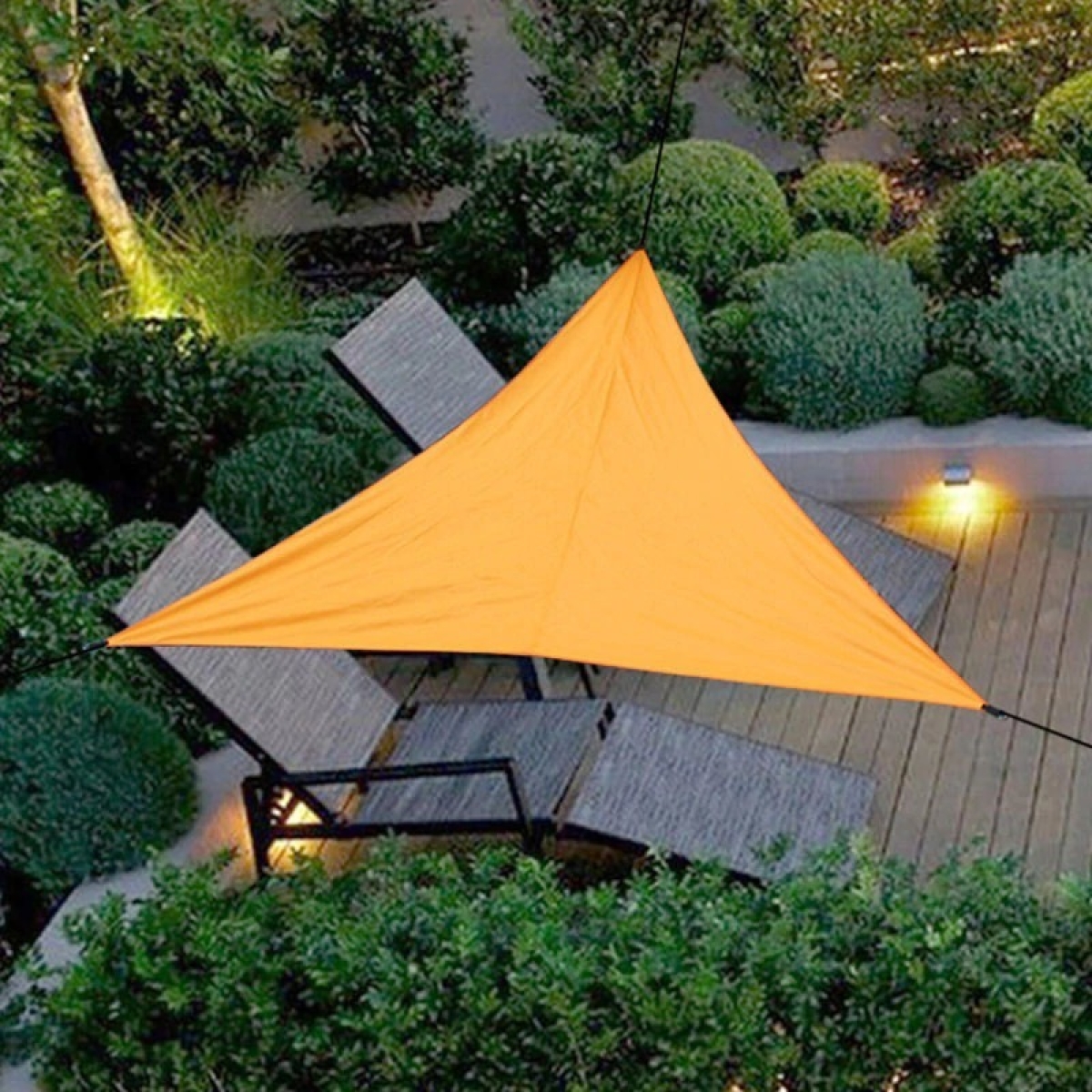 Lona Toldo Triangular Filtro Uv Calidad 3x3x3 - Imagen 6