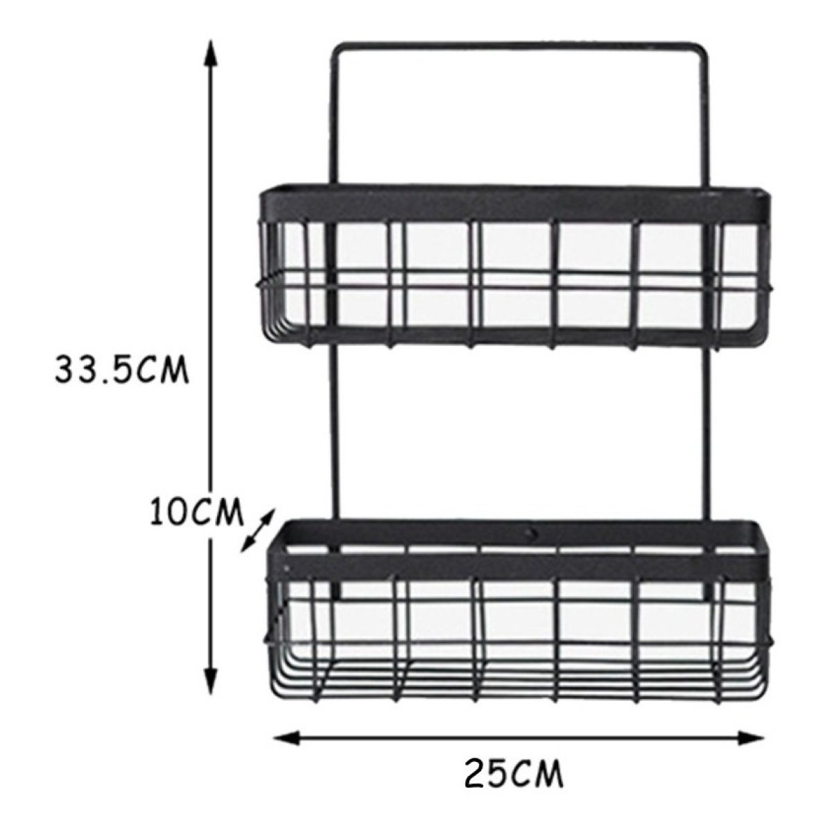 Organizador Soporte Estante Colgante Almacenar Baño Cocina - Imagen 3
