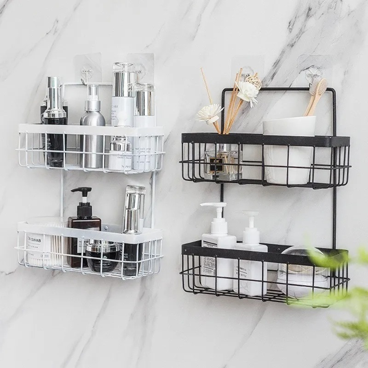 Organizador Soporte Estante Colgante Almacenar Baño Cocina - Imagen 4