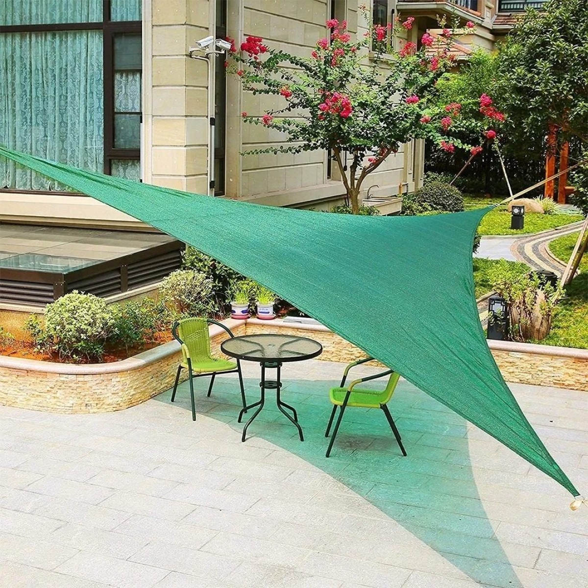 Lona Toldo Triangular Filtro Uv Calidad 3x3x3 - Imagen 2