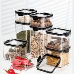 Recipiente Organizador Apilable Con Tapa Hermética - 460 Ml - Imagen 4