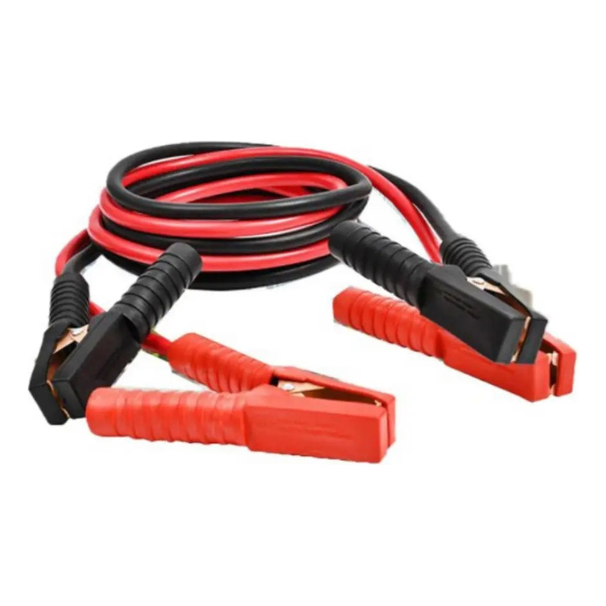 Cable Chicote Puente Batería 500 Amp 4 Pinzas 4 Metros Auto - Imagen 1