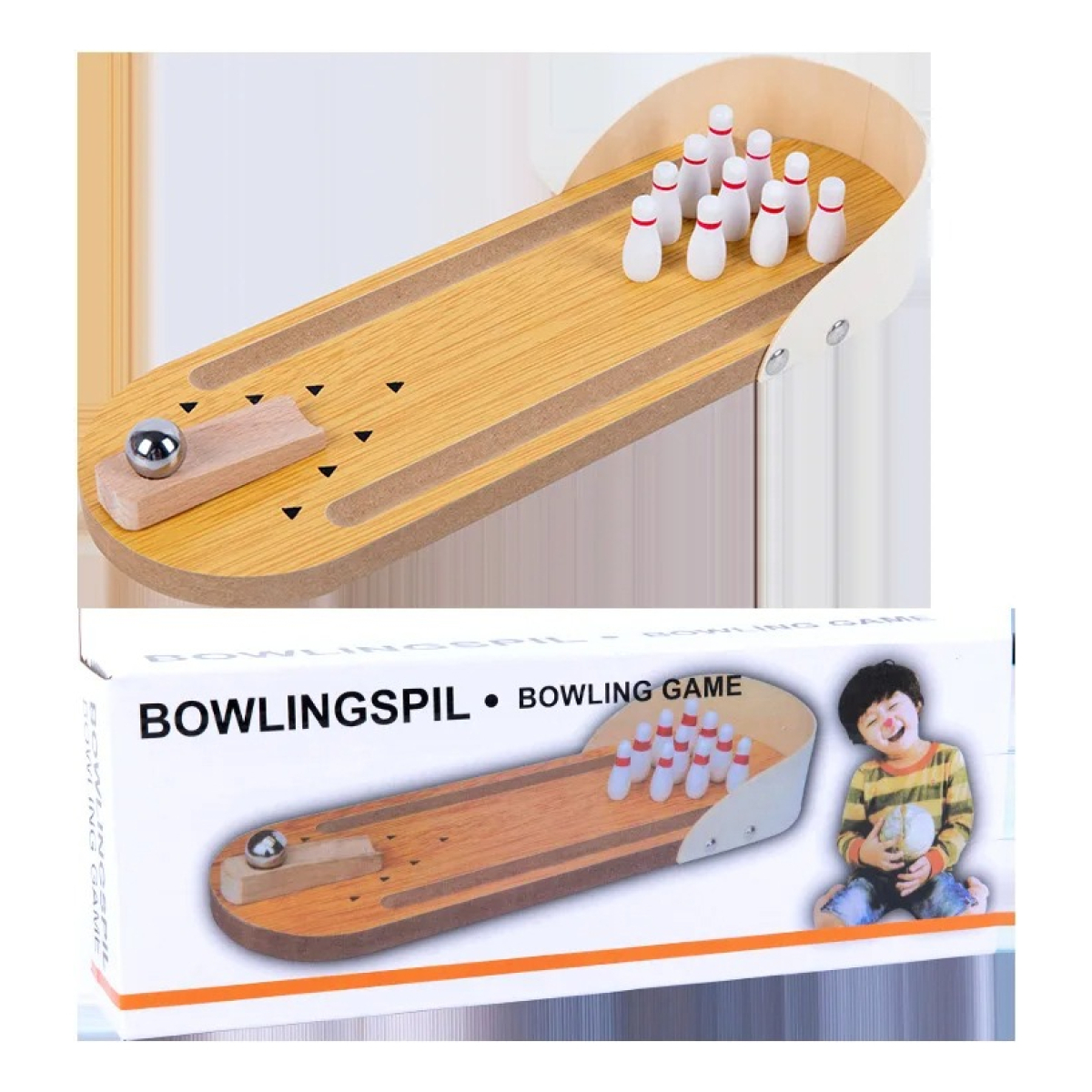 Juego Bowling De Mesa Para Niños Diversión Bolos Juguete - Imagen 5