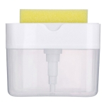 Soporte + Esponja Lava Platos Dispensador Detergente Jabón - Imagen 15