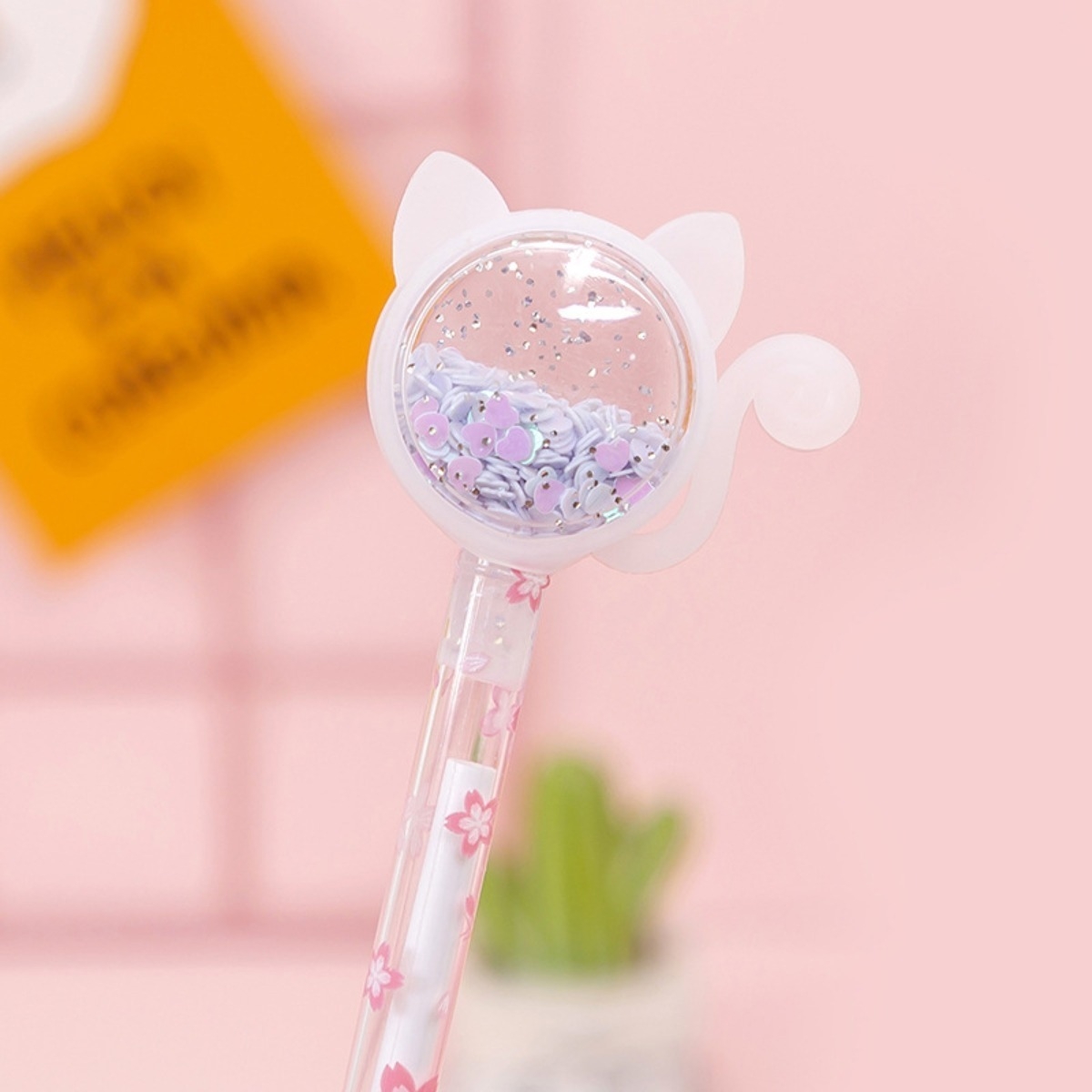 Lapicera Boligrafo Divertida Escolar Liceal Kawaii Gato - Imagen 8