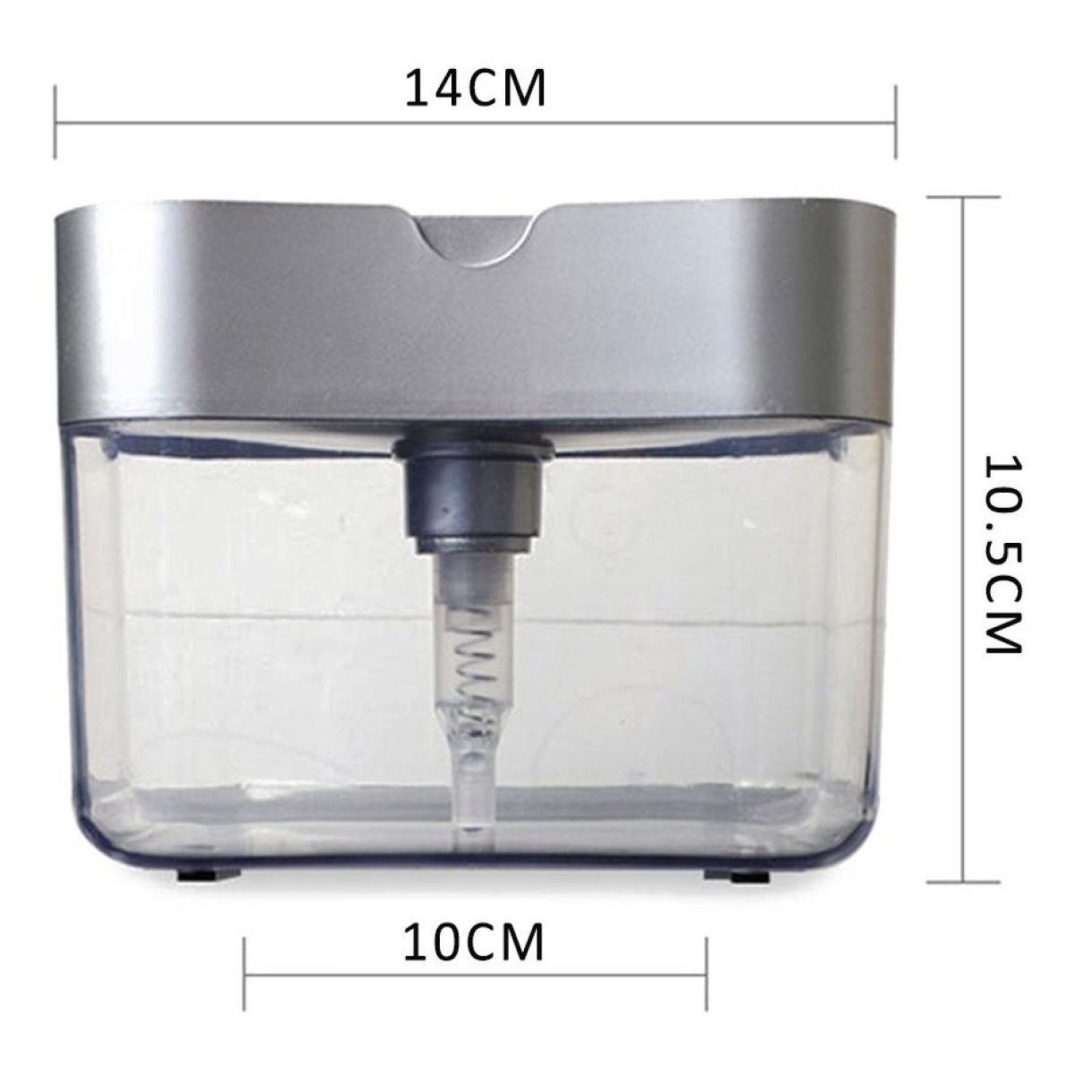 Soporte + Esponja Lava Platos Dispensador Detergente Jabón - Imagen 22
