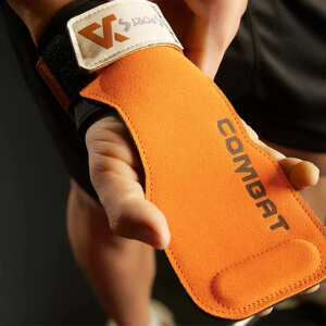 Muñequeras Guantes De Cuero Crossfit Levantamiento Pesa Gym, foto 7